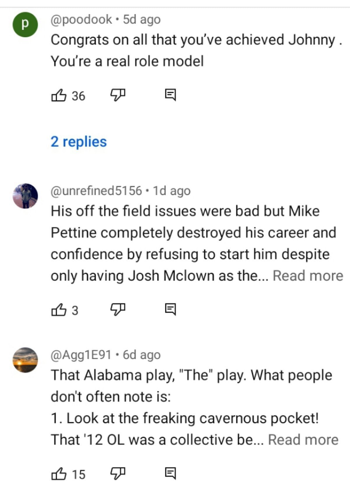 YouTube Comments
